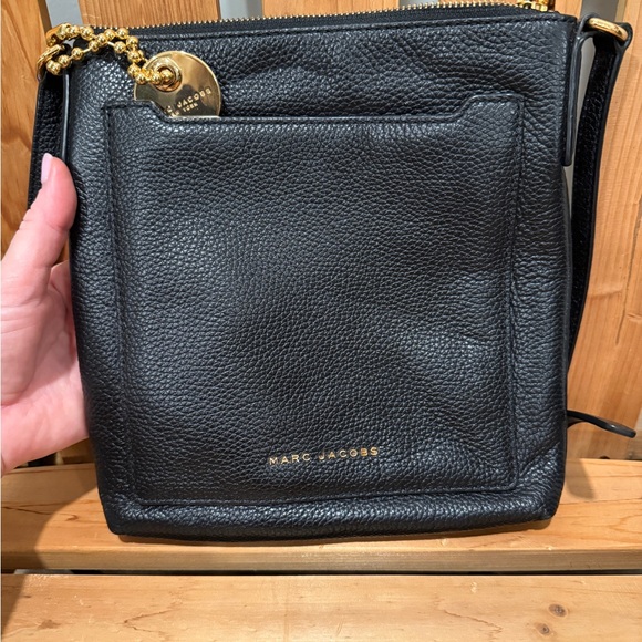 Marc Jacobs New Q Percy Crossbody – Black Pebbled Leather - Picture 4 of 6